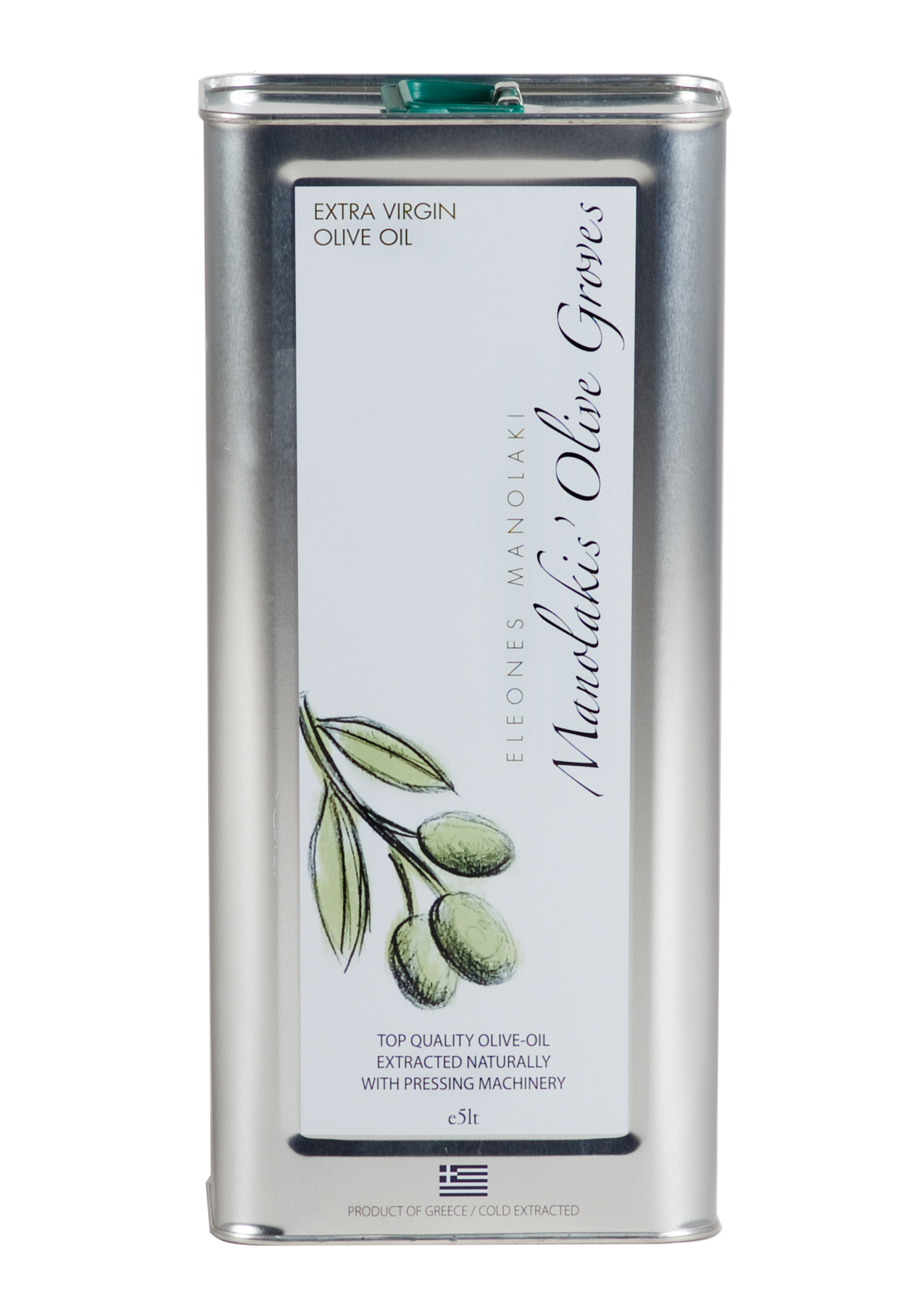 Extra natives Olivenöl aus Kreta 5 Liter Kreta Natura